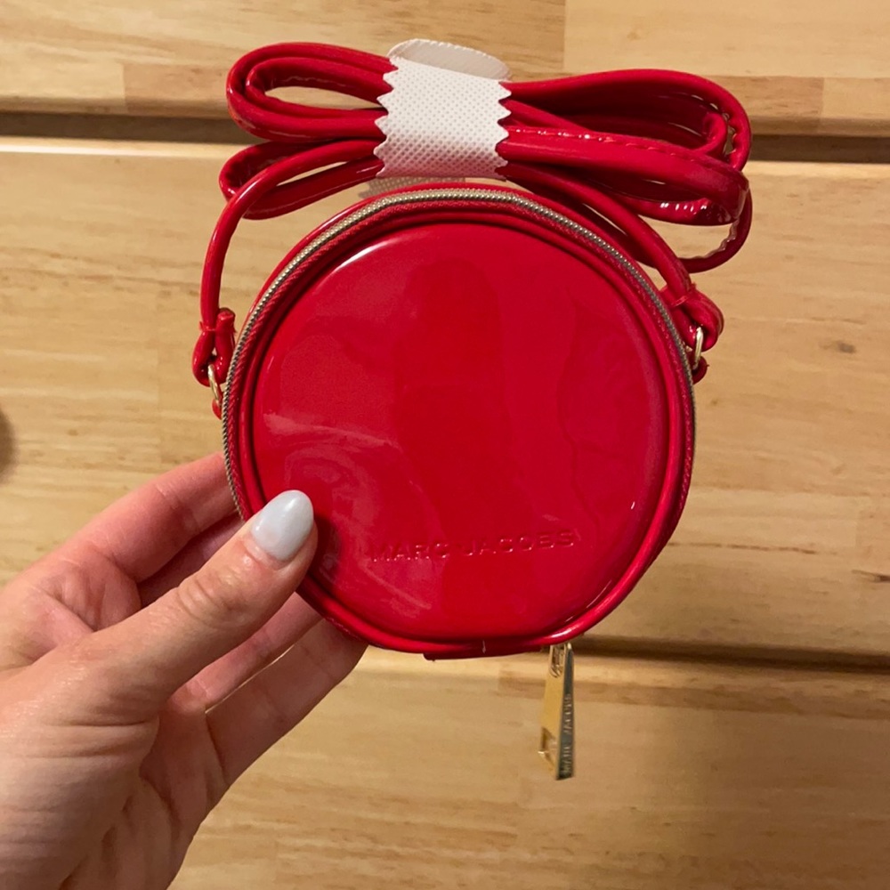 Red Marc Jacob’s crossbody bag